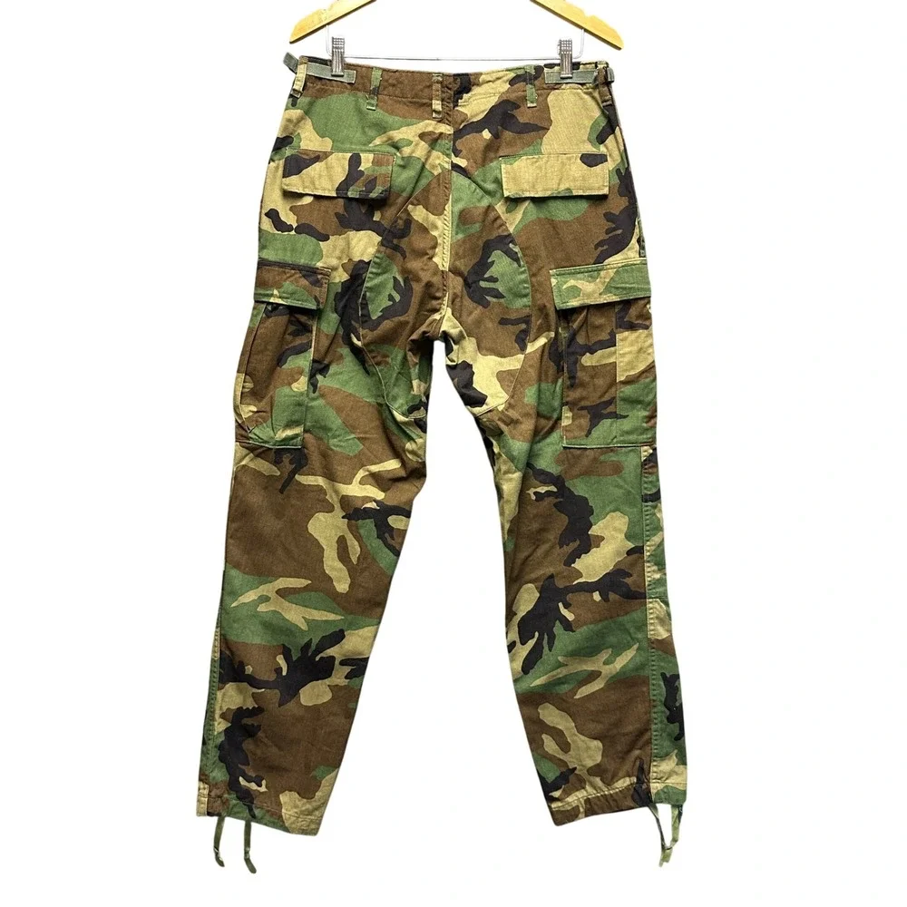 Propper Woodland Camo Cargo Pants Mens Medium Regular Military Trousers 90s VTG